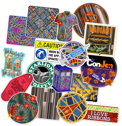 DCON Sticker Pack 001 with 17PCS!