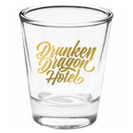 App Shot Glass, PROST! (print is in Black not gold)