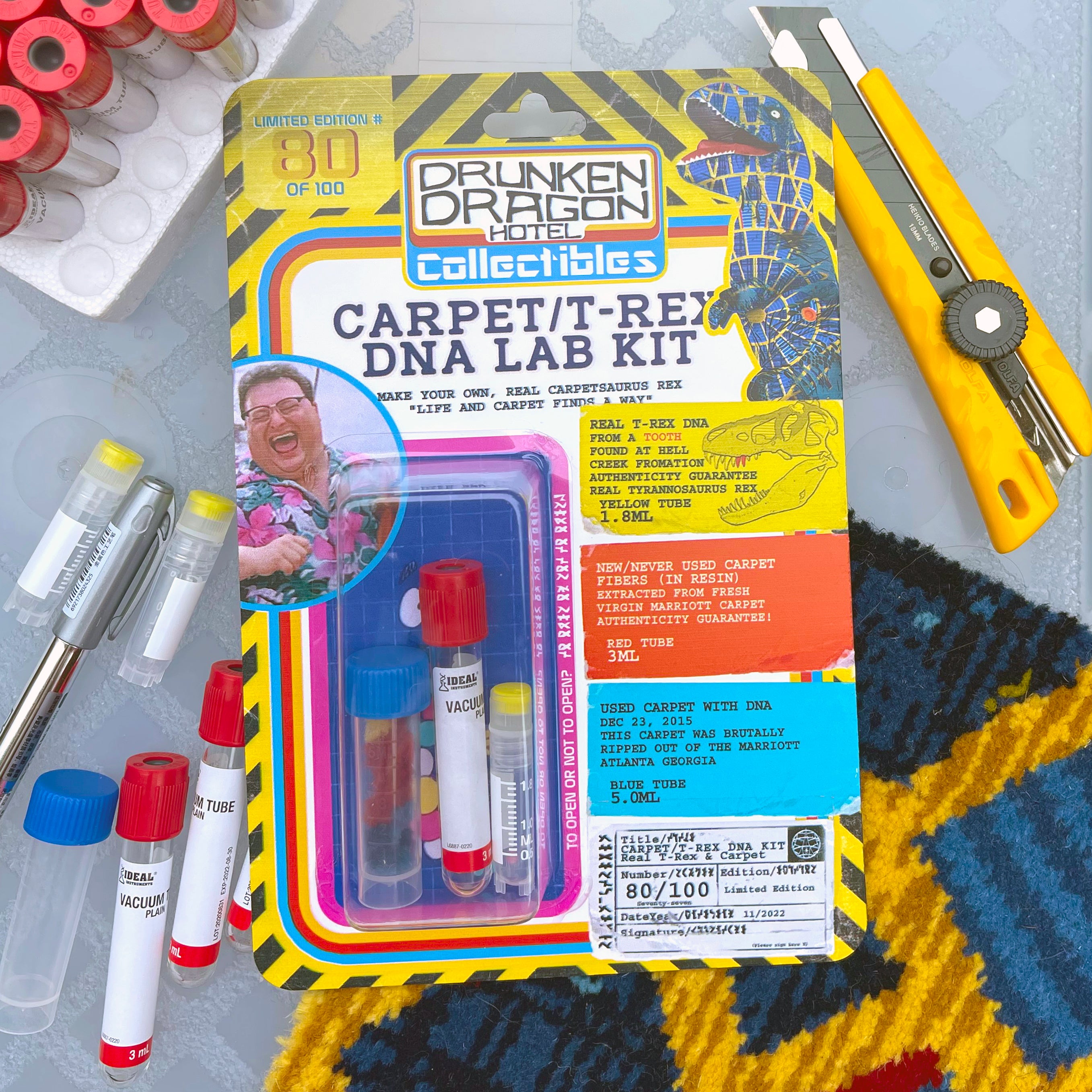 Make your own, real Carpetsaurus Rex "Life and carpet finds a way" !Limited edition!