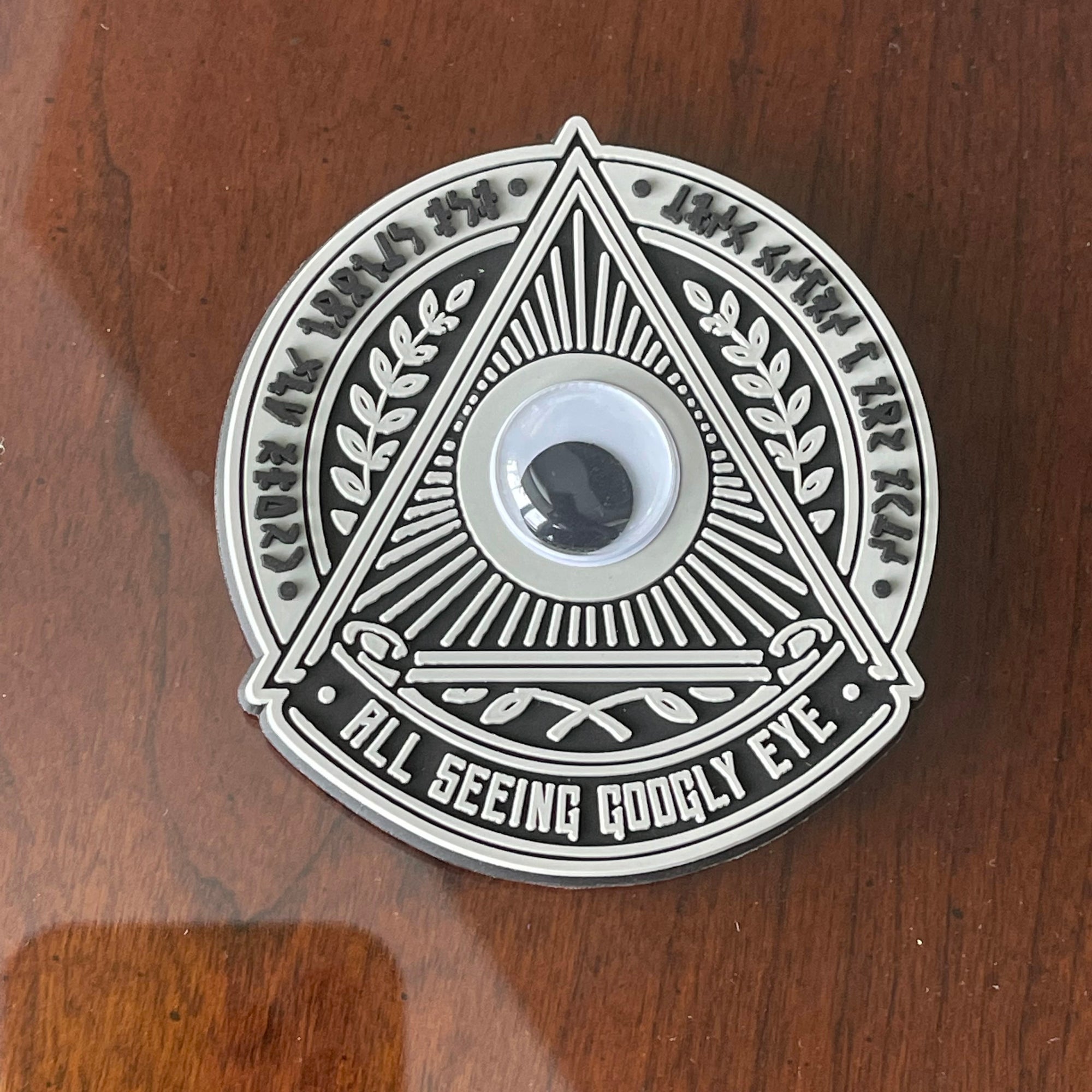 All seeing Googly Eye Fridge Magnet 3" Stocking Stuffer