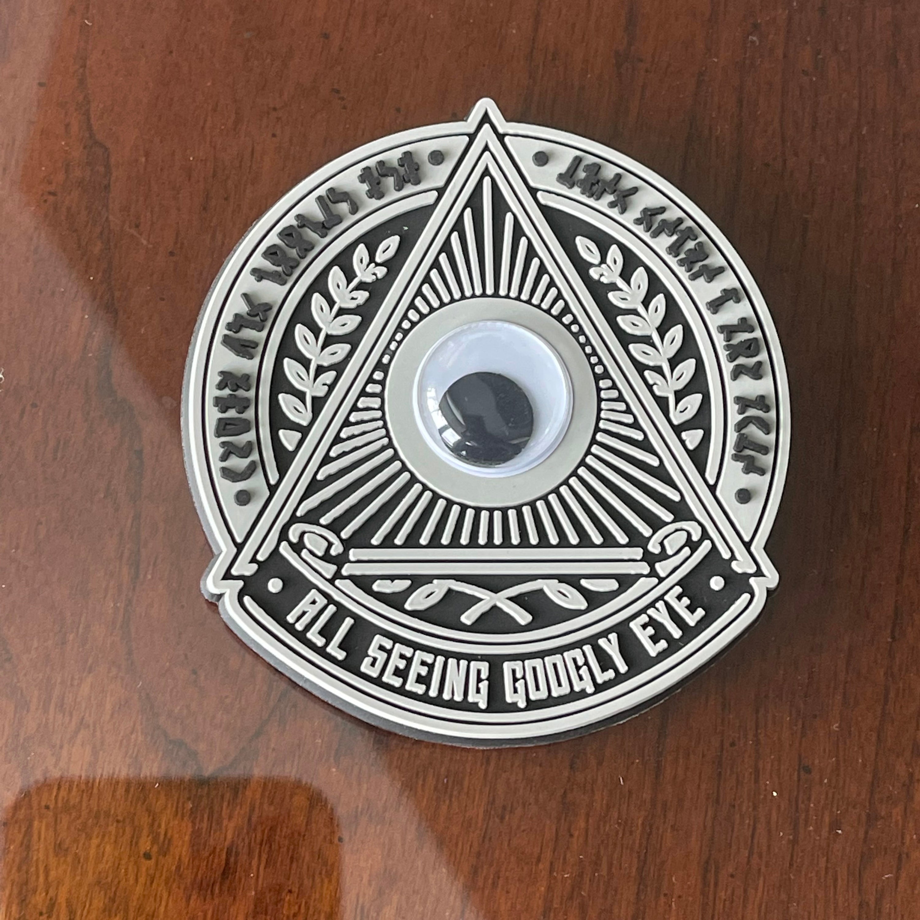 All seeing Googly Eye Fridge Magnet 3" Stocking Stuffer