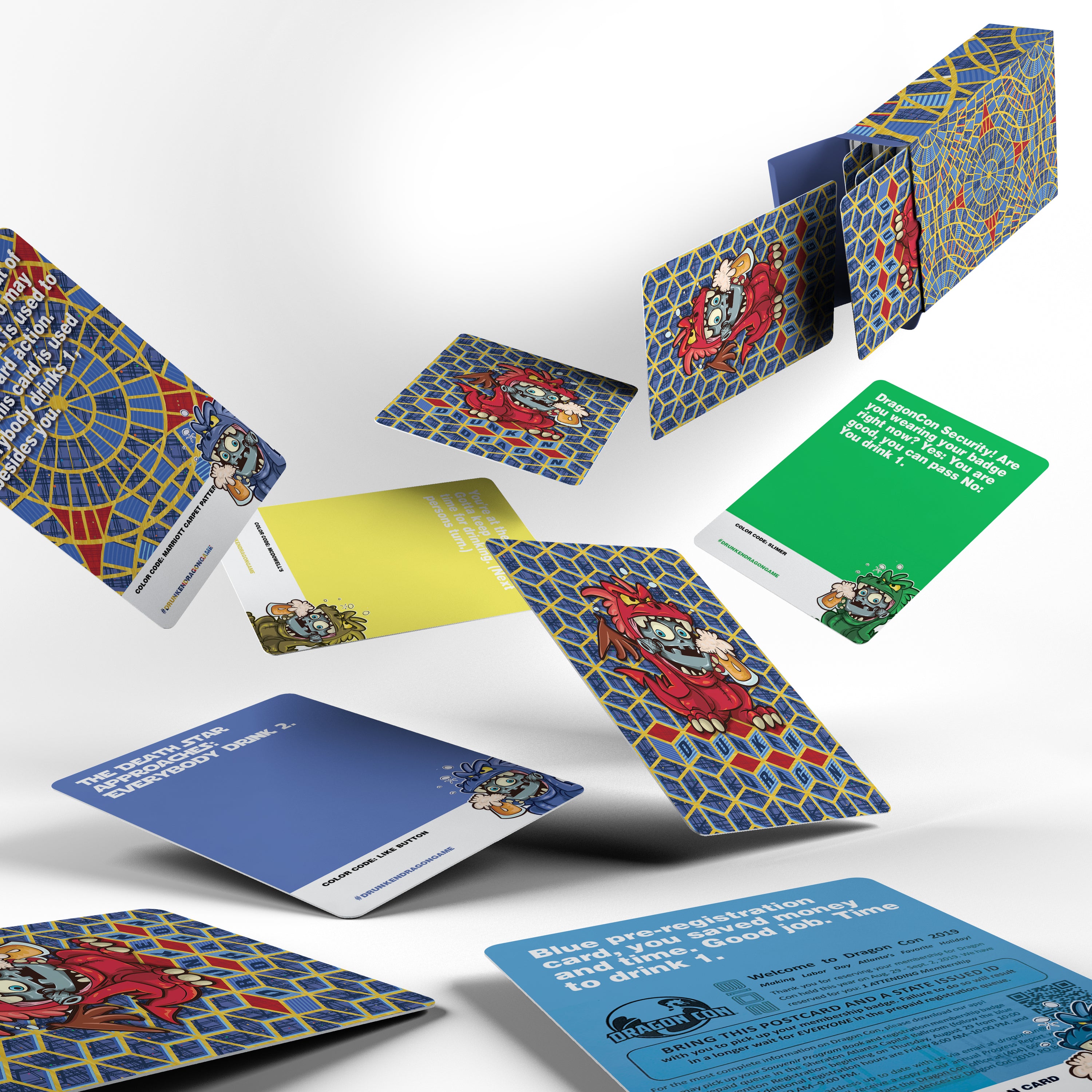 Drunken Dragon Game 110 Playing Cards