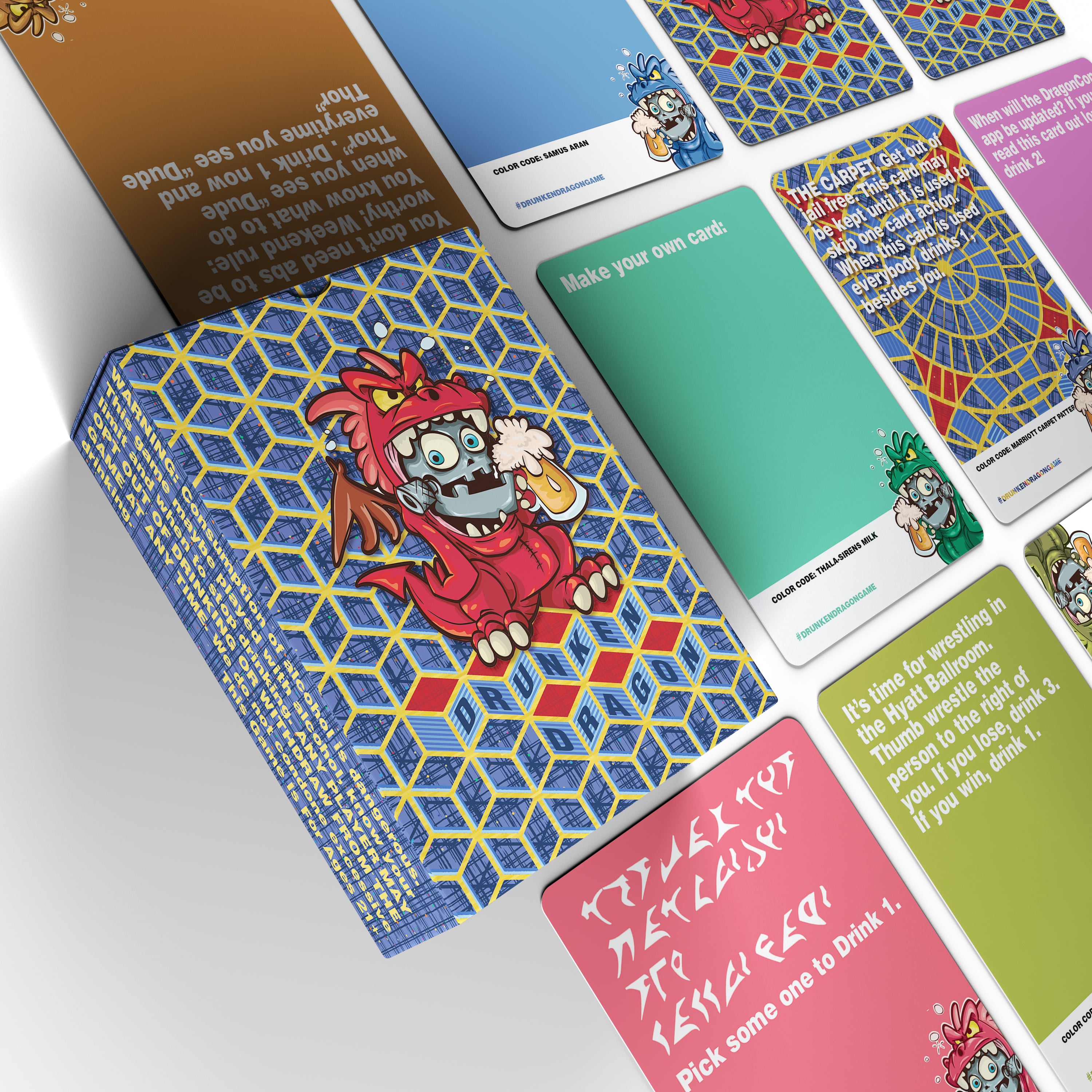 Drunken Dragon Game 110 Playing Cards