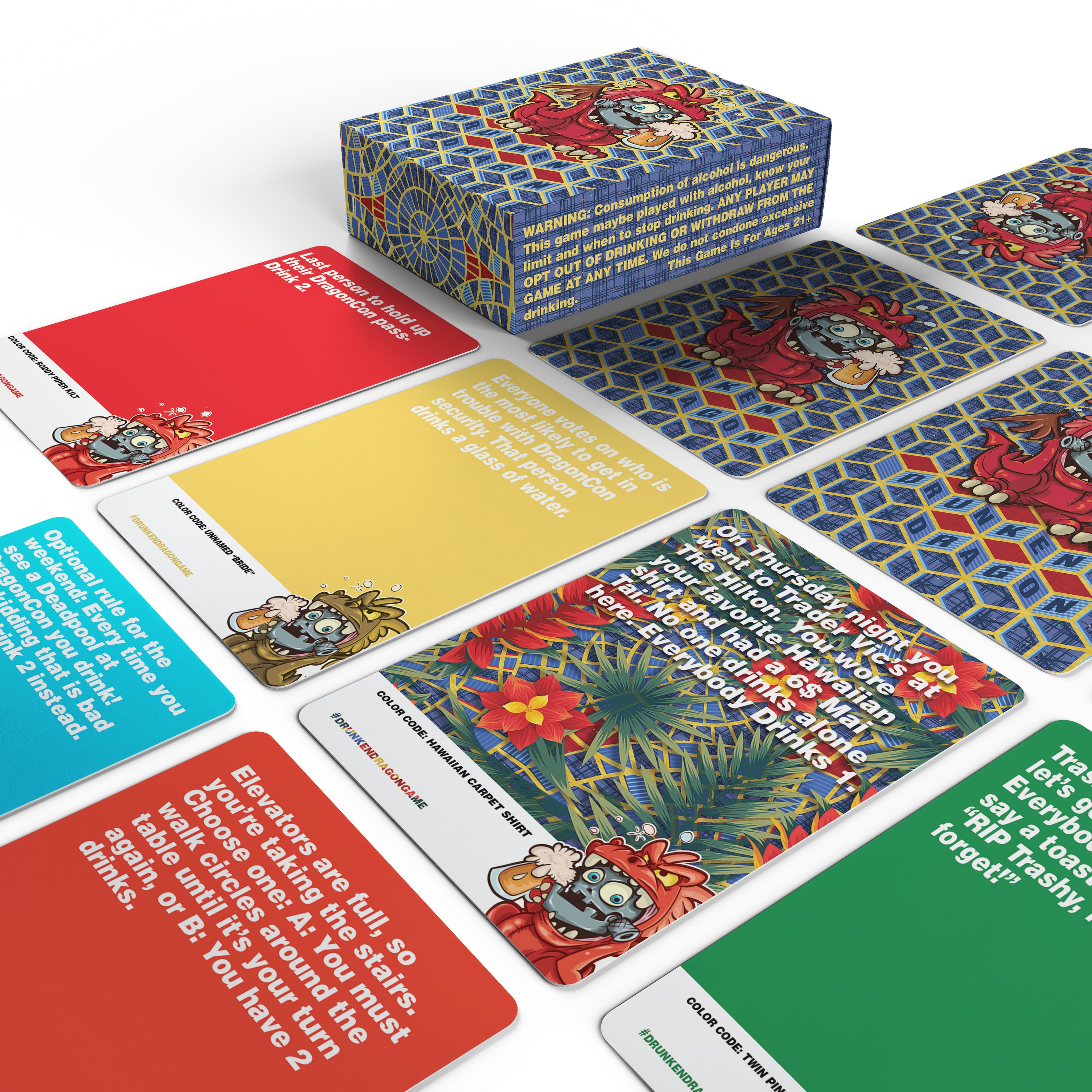 Drunken Dragon Game 110 Playing Cards