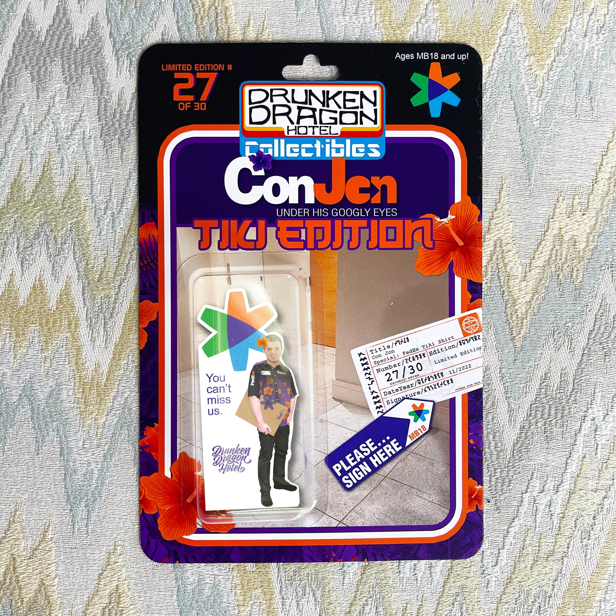 Con Jon "Tiki" Limited of 30 ONLY!!