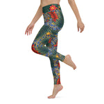 Classic Tiki Carpet Yoga Leggings (ETA 3Weeks)