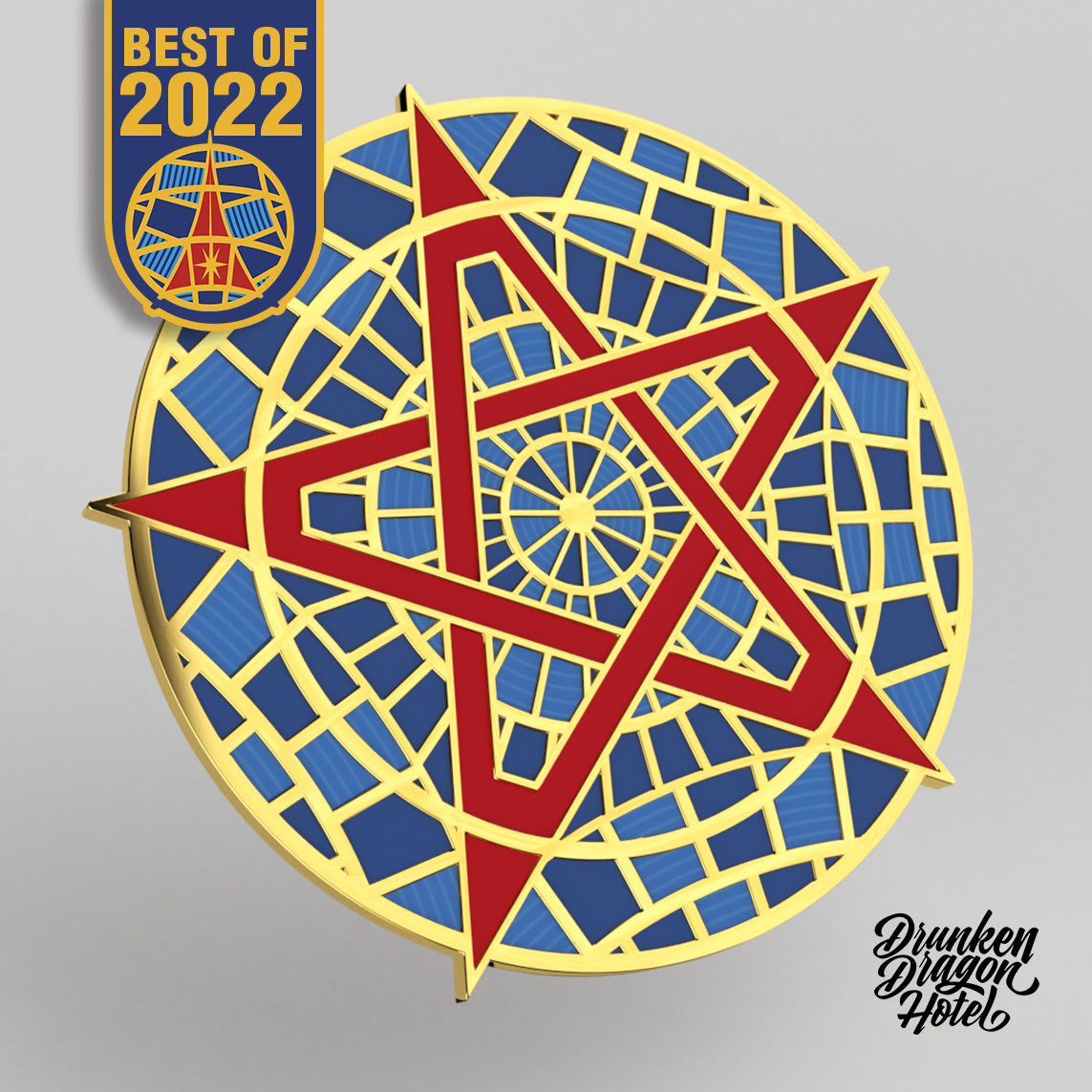 Carpetgram Enamel Pin Con-Cult