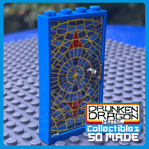 DDH LEGO Stain Glass Door Carpet