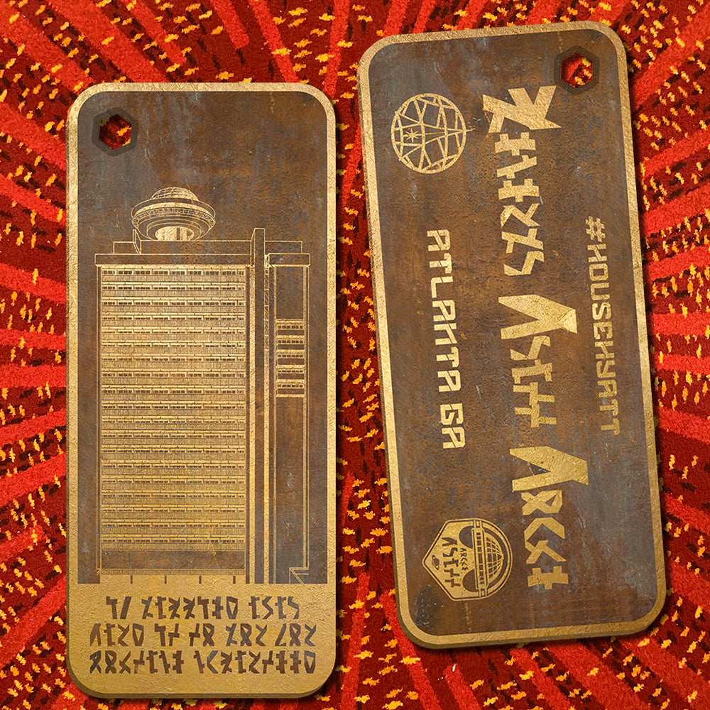 Hyatt Lobby Keychain/Coin