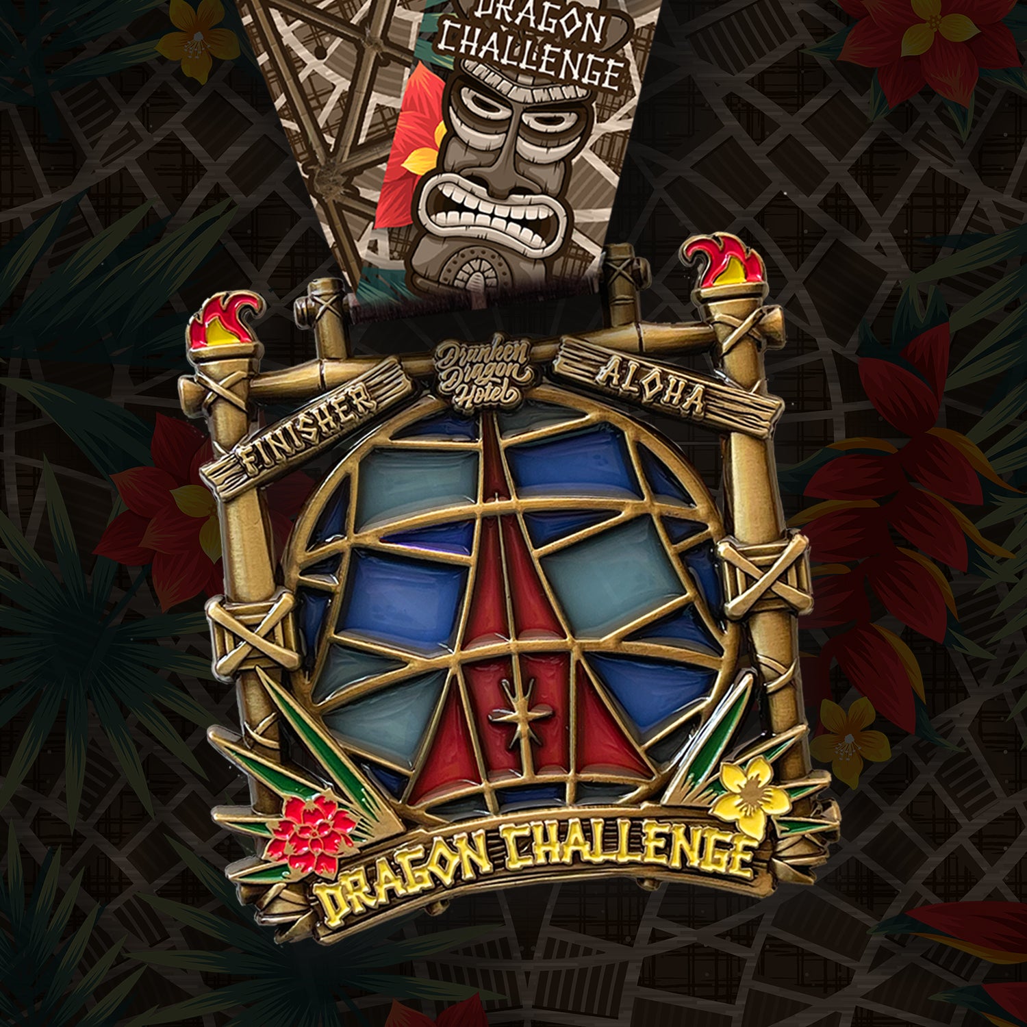 Dragon Challenge 2021 Medal + Lanyard