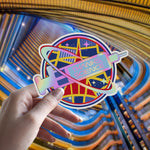 1x Pin+Sticker set. THANKS, SCIENCE.