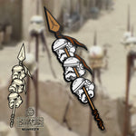 Tiki Trooper Tatooine Spear Enamel Pin